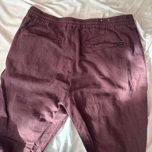 Burgundy scotch soda joggers - Picture 6 of 6